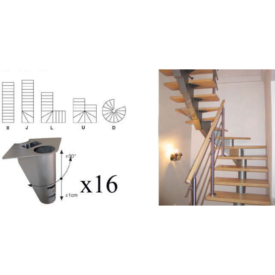 Schodisko SEGMENT NS270 sada V 3040-2740mm