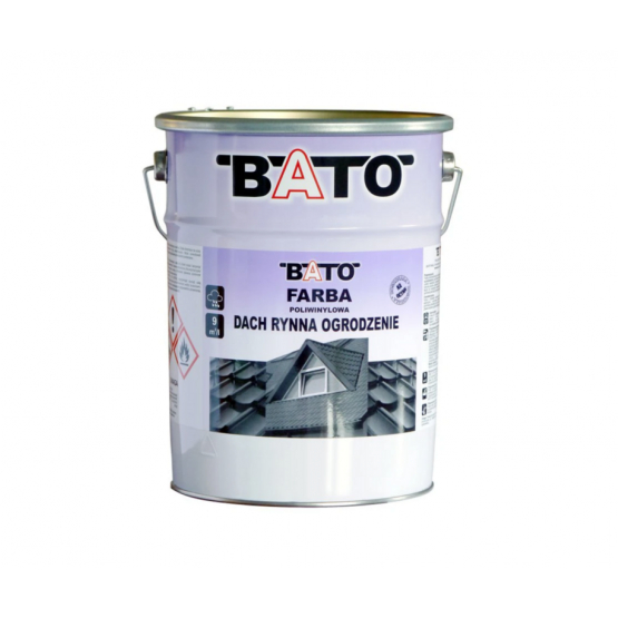 Farba polyvinylová, antracit RAL7016 satin 6,3kg (5L)